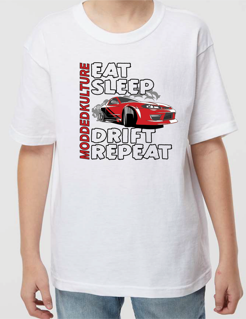 YOUTH EAT SLEEP DRIFT REPEAT TSHIRT