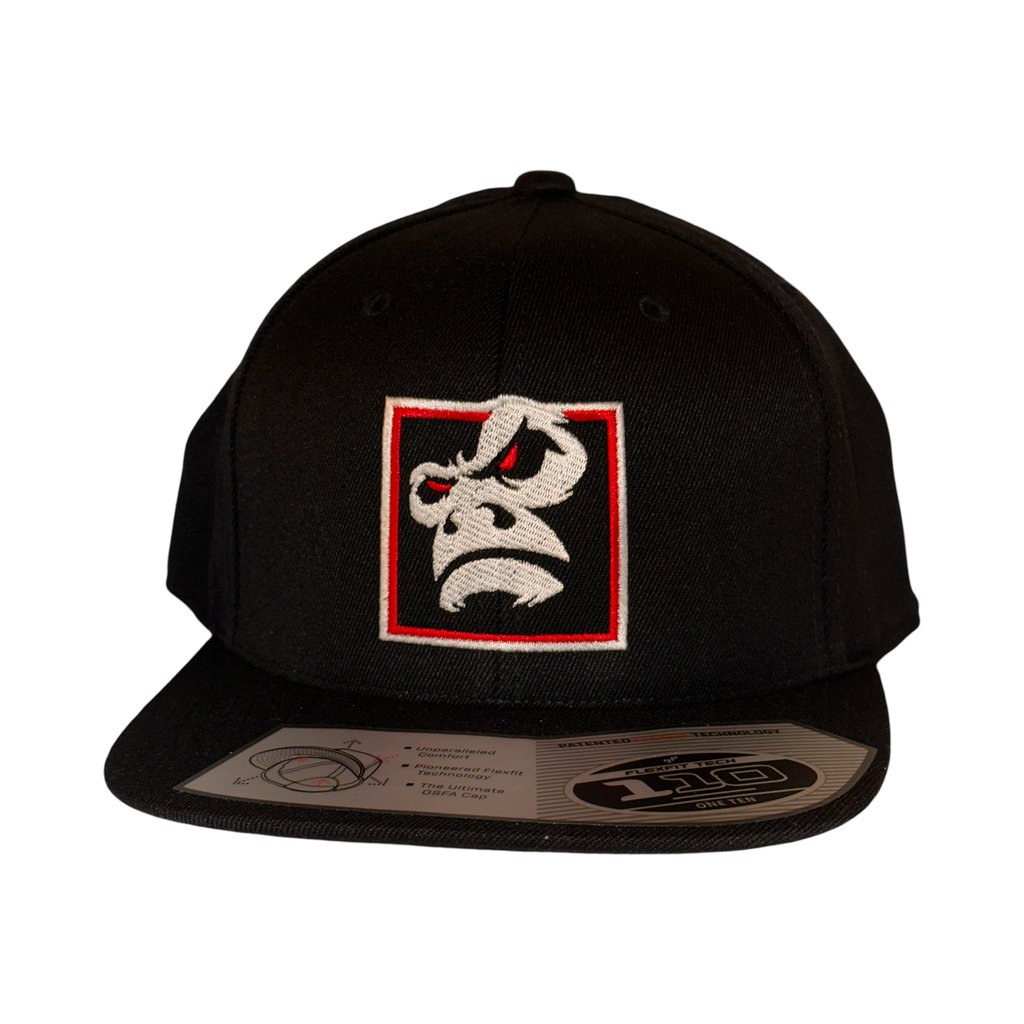 BLOCC BRUISER Snapback RED-WHITE