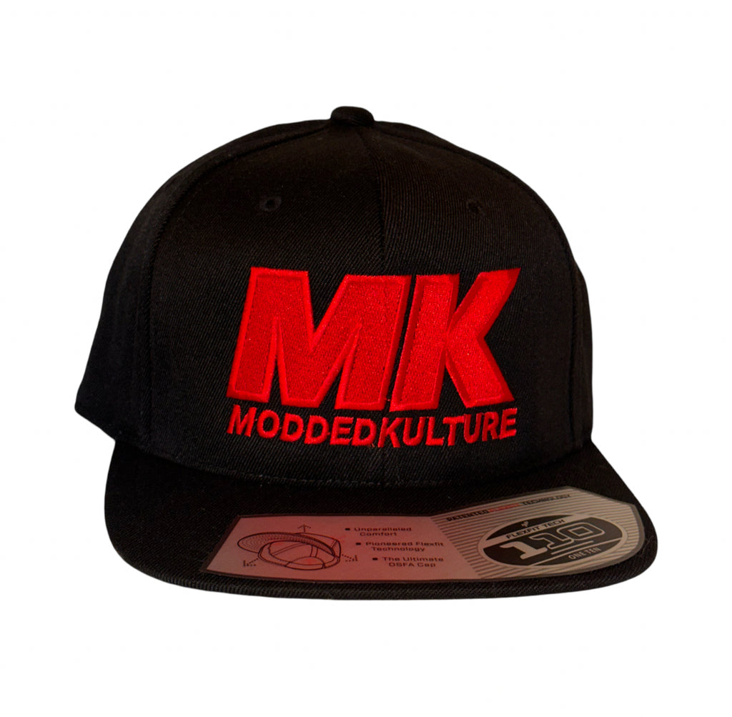 OG Kulture Klassic Snapback BLACK + RED