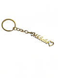 MK BABE GOLD KEYCHAIN