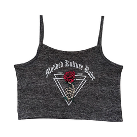 DEADLY ROSE CROP TOP