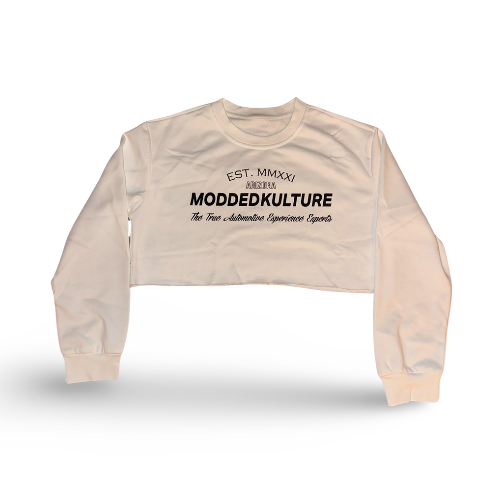TRUE EXPERIENCE CROPPED CREW NECK